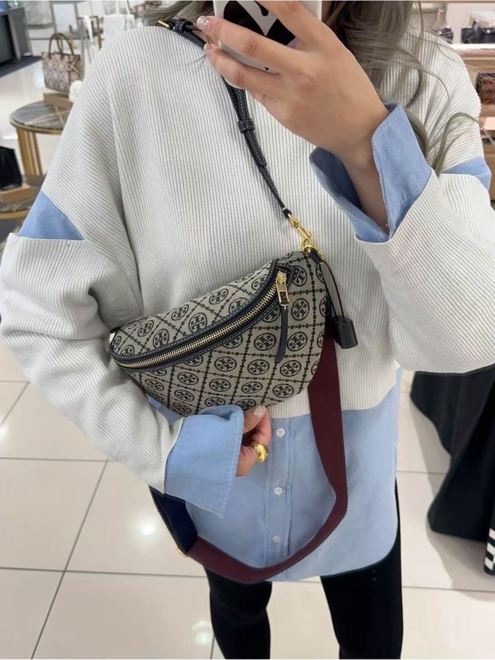 New Tory burch t monogram belt bag - Picture 6 of 6
